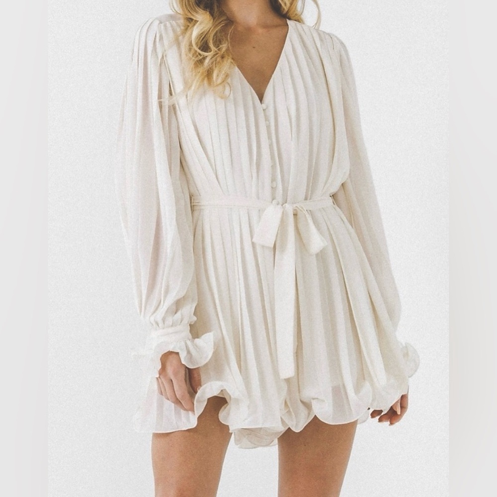 Vici White Romper